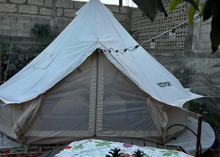 ラグジュアリーテント Yurt In Avocado Garden