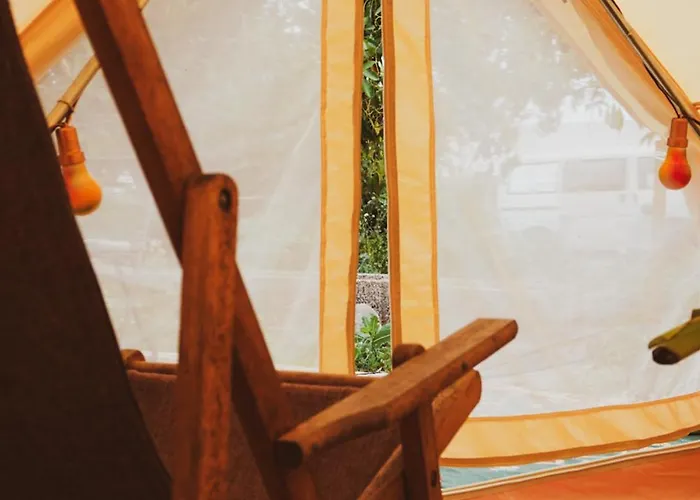 럭셔리텐트 Yurt In Avocado Garden